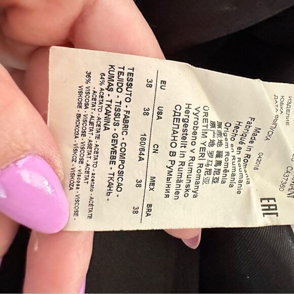 ᴇᴜᴄ ᴇᴍᴘᴏʀɪᴏ ᴀʀᴍᴀɴɪ ꜱᴀᴛɪɴ ᴀ-ʟɪɴᴇ ꜰᴏʀᴍᴀʟ ᴍɪᴅɪ ꜱᴋɪʀᴛ - Picture 6 of 17